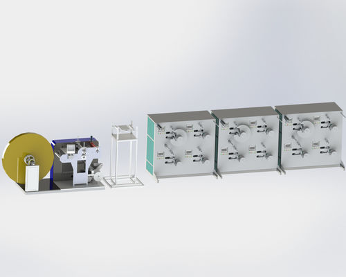 5 mm çevre dostu kağıt bantlama üretim hattı