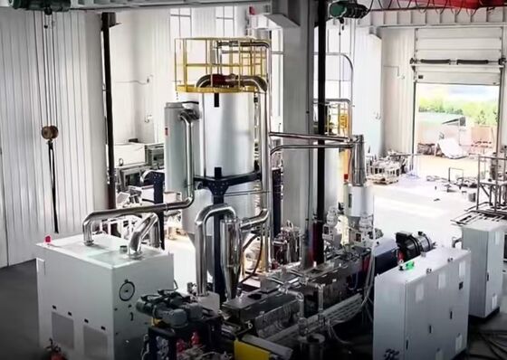 Entegre Çözüm Evcil hayvan şeritleri ekstrüzyon hattı kurutma ile sarma