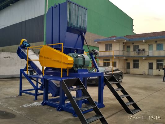 Her türlü tehlikeli atık için yüksek torklu 380V tek rotorlu parçalayıcı