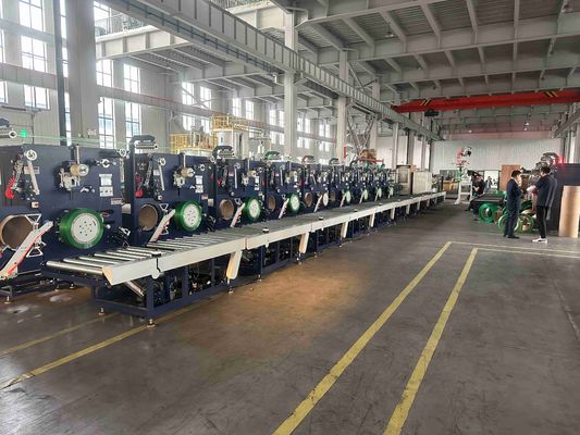 Polyester PET Kemer Otomatik Dolaşım Makinesi 1.5kW 200mm 400mm Çapraz
