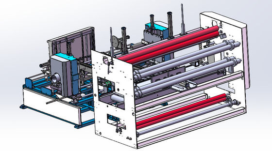 Akıllı Vakum Tekstil Rulo Ambalaj Makinesi Reklam için Değişken Hız Çıktısı