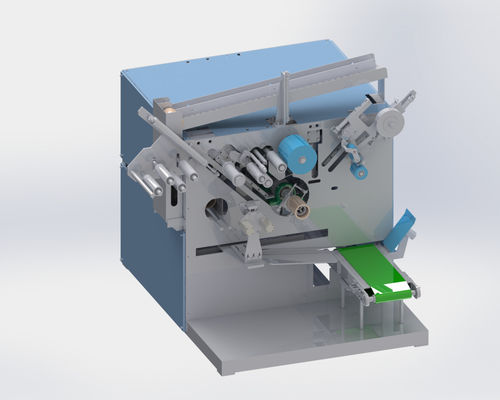 HDPE LDPE Plastik boru sargıcısı Tam otomatik Sürekli sargı