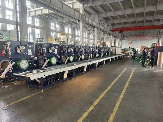Polyester PET şerit sargı Jumbo Roll Yarım Otomatik Plastik sargı