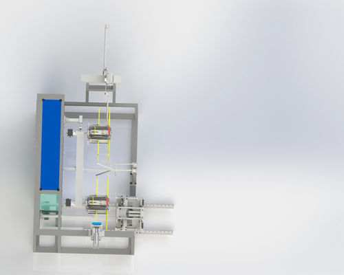 Otomatik PE PERT tüp plastik sarma makinesi Küçük çaplı PLC kontrolü