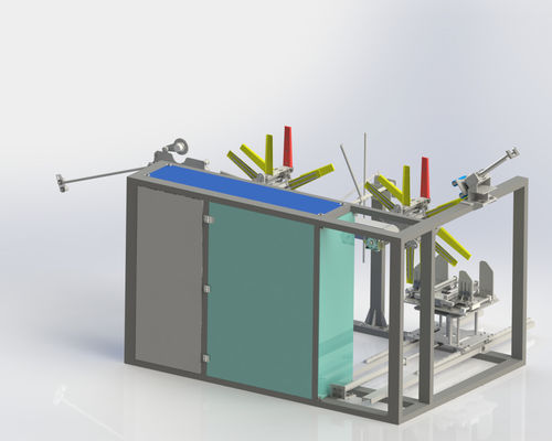 Plastik püskürtme Otomatik sarma makinesi HDPE LDPE borular Yumuşak hortum sarma makinesi