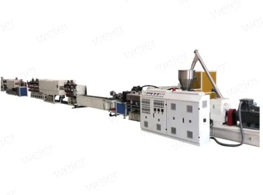 120 - 800kg/h Dokunmatik Ekranlı Plastik PET Bağlama Bantı Ekstrüzyon Liniyası