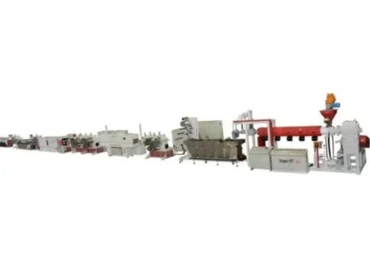 PET PP Paketleme Kemeri Ekstrüzyon hattı Yüksek hassasiyetli PET Kemeri Ekstrüzyon Makinesi
