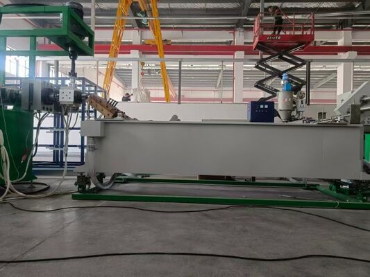 4 Bağımsız Servo Kontrollü Spindle ile Otomatik Dolaşım PP Band Ekstrüzyon hattı